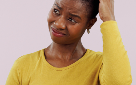 Concerned woman